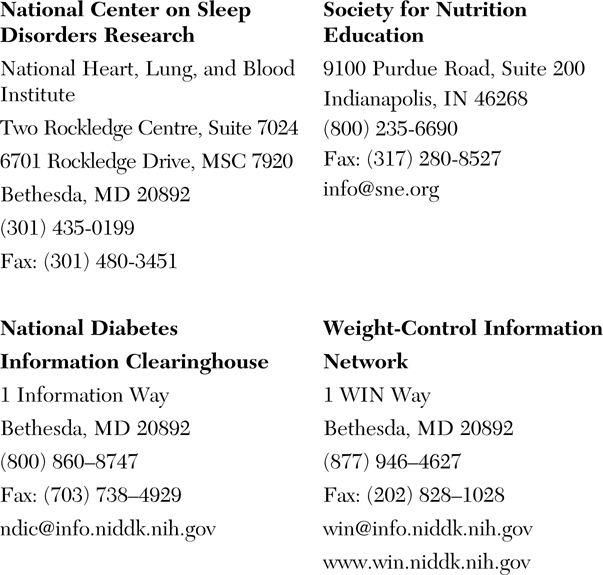 APPENDIX C OBESITY-RELATED ORGANIZATIONS - photo 3