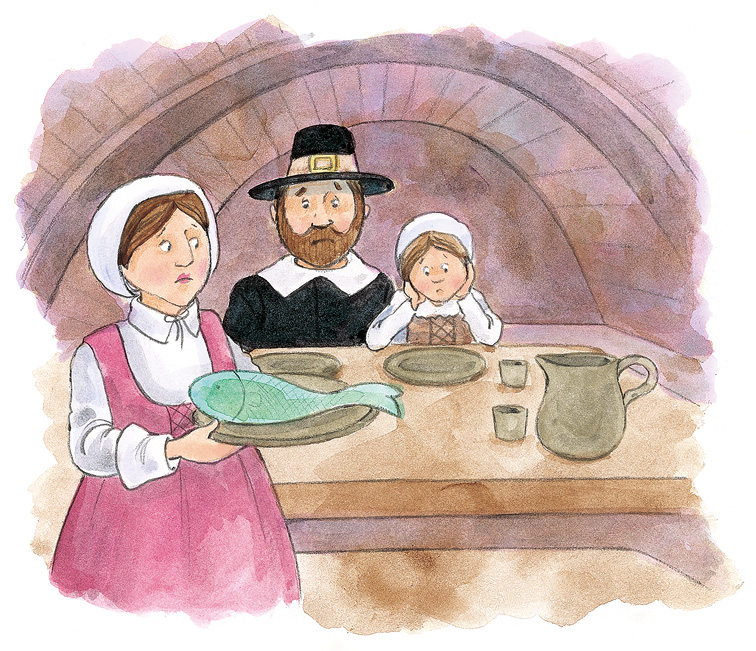 The Pilgrims had to eat cold food on the Mayflower said Katie Their ship was - photo 11