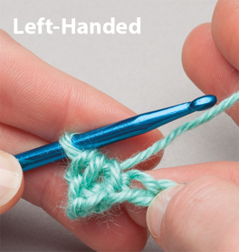 Linked Half Double Crochet Lhdc Set-up st Ch 3 yo insert hook in 2nd ch - photo 8