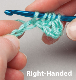 Yo draw through rem 5 lps on hook Linked Double Crochet Ldc Set-up - photo 15