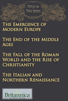 Kelly Roscoe The Emergence of Modern Europe