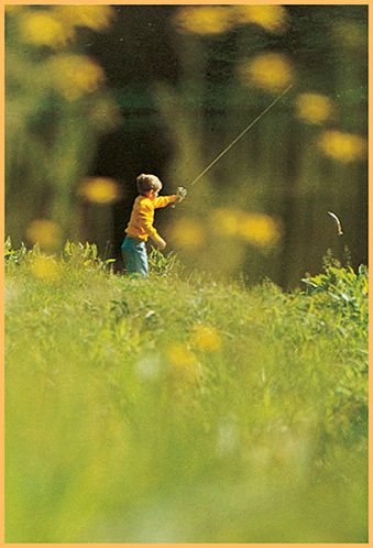 O ne morning in early spring a little boy was fishing in the pond near his - photo 6