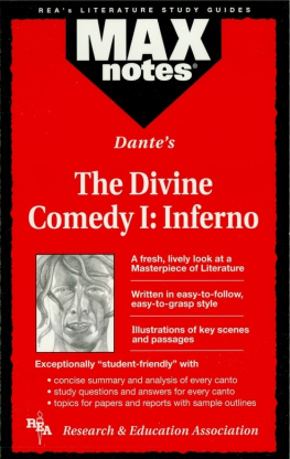 Anita Price Davis - Divine Comedy I: The Inferno: MAXNotes Literature Guide