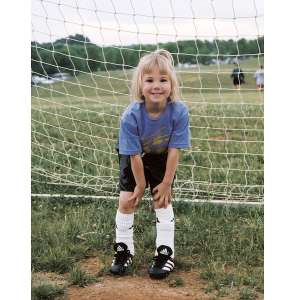 Hi my name is Megan Im six years old and Im going to play on a real soccer - photo 4