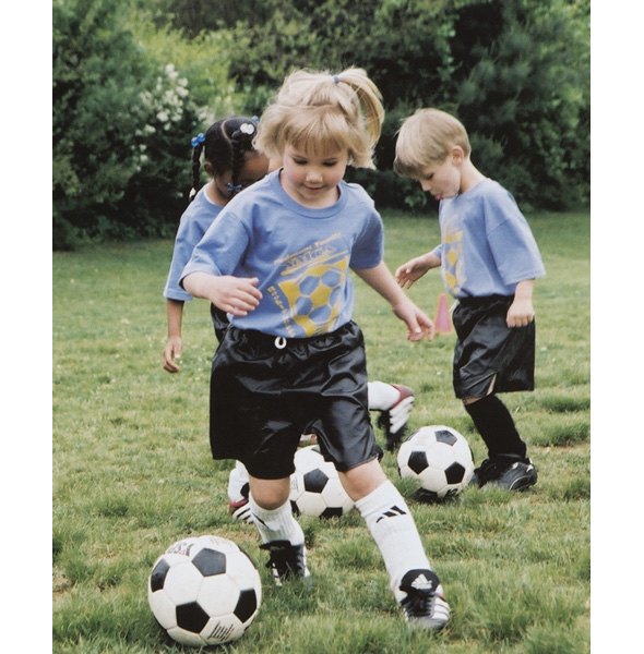 First we learn to move the ball with our feet Thats called dribbling We - photo 17