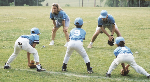 We learn to catch different kinds of hits A ground ball is when the baseball - photo 14