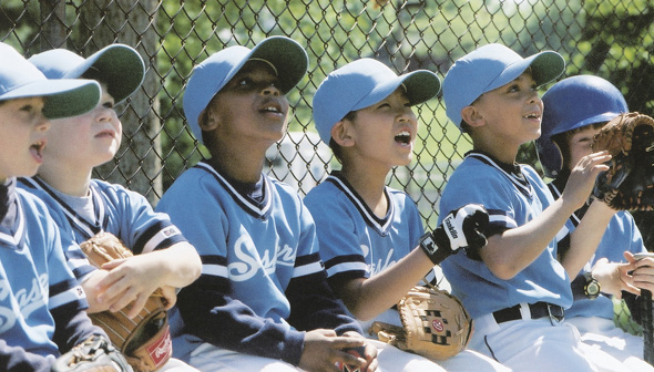 We wait for our turn on the bench If you swing at the ball and miss its - photo 19