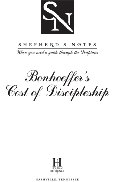 FOREWORD Dear Reader Shepherds Notes Classics Series is designed to give - photo 2