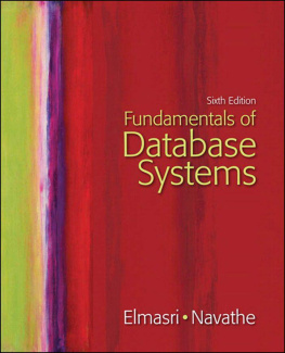 Ramez Elmasri Fundamentals of Database Systems (6th Edition)