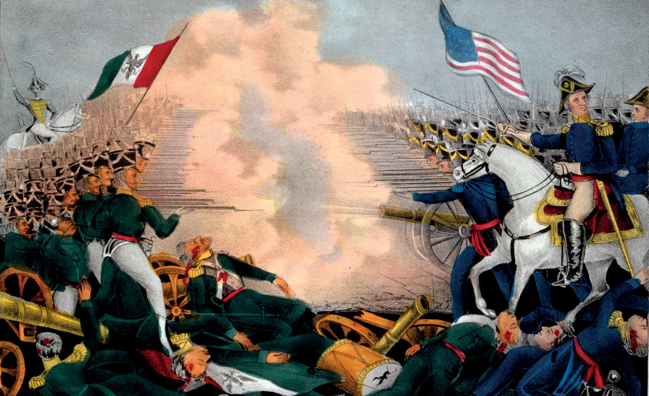 artwork of a Mexican-American War battle Did You Know Californias state - photo 4