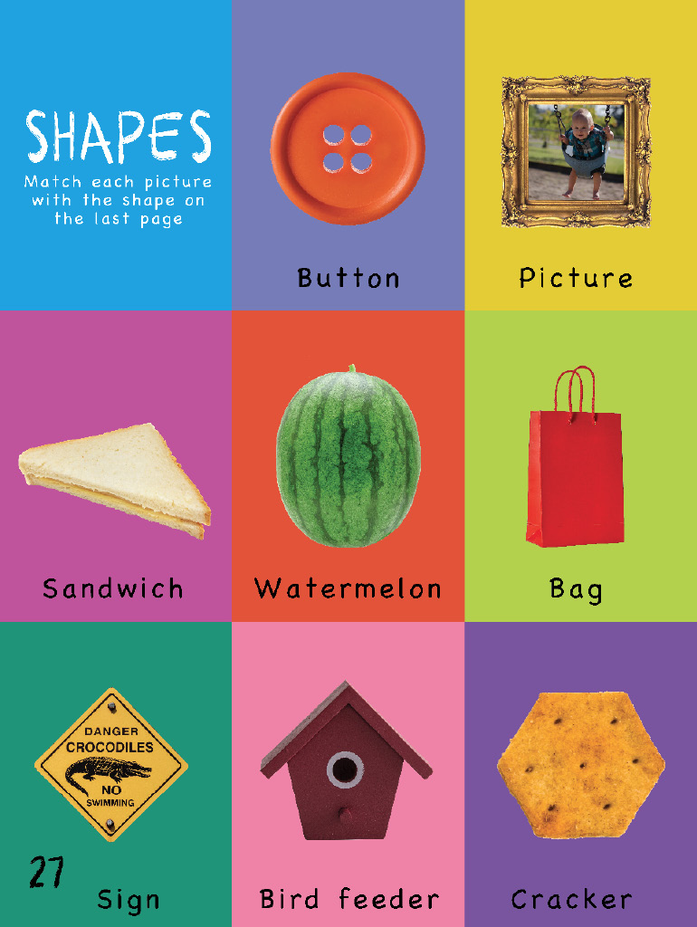 The Preschoolers Handbook ABCs Numbers Colors Shapes Matching School Manners Potty and Jobs with 300 Words that every Kid should Know - photo 27