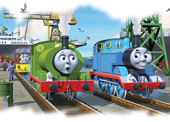 Later at Brendam Docks Thomas told Percy about the footprints I dont know - photo 7