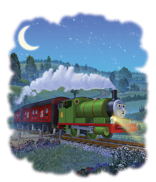 Percy decided to be brave and pull the mail trucks that night His boiler - photo 13