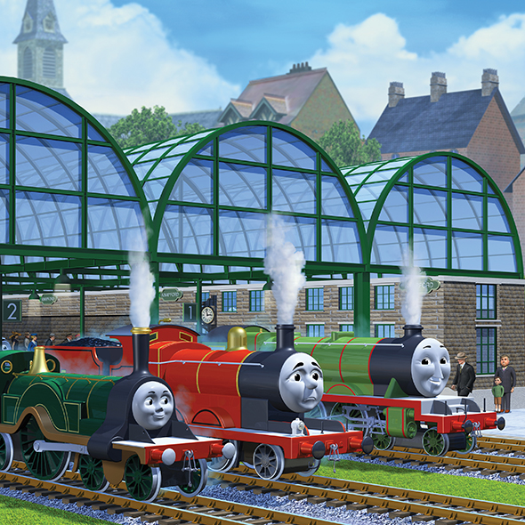 James had to be hoisted out of the pond by Rocky When the other engines saw - photo 15