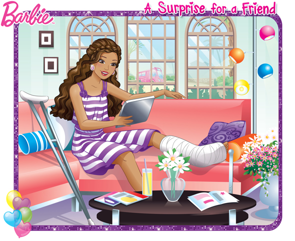 The next day Nikki is relaxing in her living room when she receives an email - photo 13