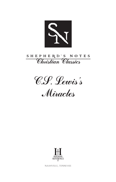 FOREWORD Dear Reader Shepherds Notes Classics Series is designed to give - photo 2