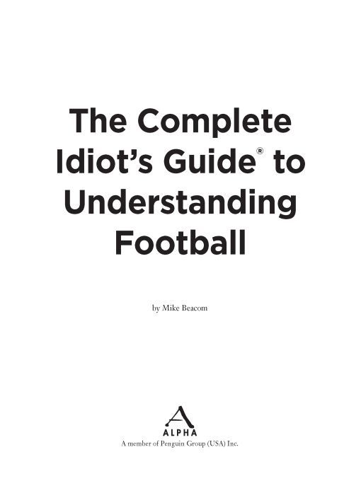 Table of Contents Introduction For me football is the tired grass field - photo 1