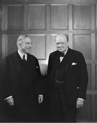 King and Churchill in the Speakers Chamber on December 30 1941 by Yousuf - photo 2