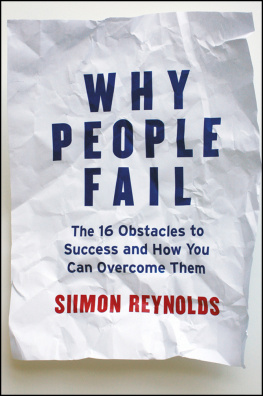 Siimon Reynolds - Why People Fail: The 16 obstacles to success and how you can overcome them