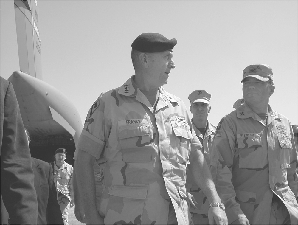 General Tommy Franks the commander of the US war on terrorism arrives at - photo 2