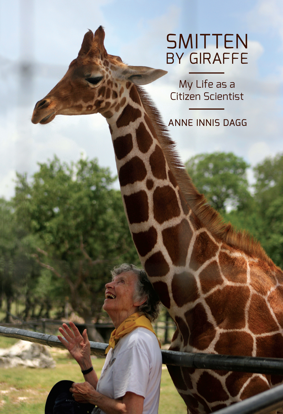 SMITTEN BY GIRAFFE Footprints Series Jane Errington Editor The life stories - photo 1