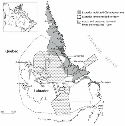 CHAPTER 4 The Goose Bay low-level flying controversy involved Innu and Inuit - photo 8