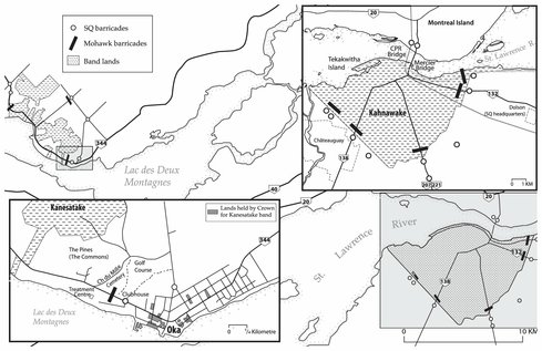 CHAPTER 5 The Oka Crisis of 1990 featured an eleven-week armed standoff between - photo 9