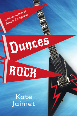 Kate Jaimet Dunces Rock