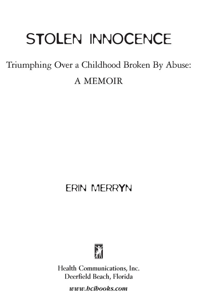 To survivors of abuse and The Childrens Advocacy Center Foreword All - photo 2