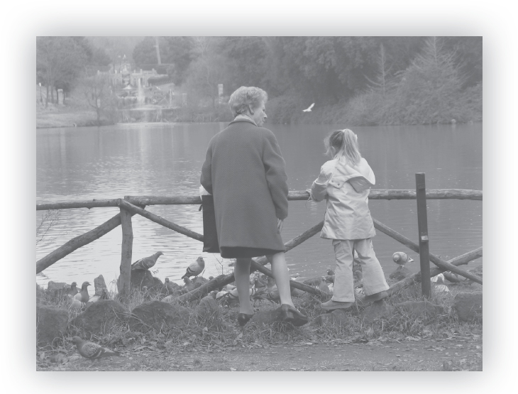 Granddaughter and grandmother at Villa Pamphili S OME MEN HAVE AFFAIRS with - photo 3