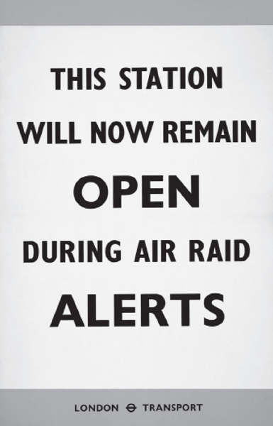 It soon became apparent that the Underground was the safest place for London - photo 3