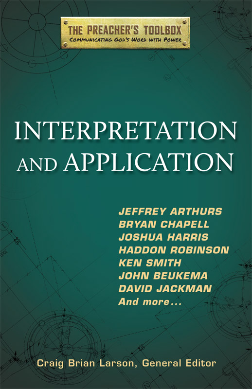 Interpretation and Application eBook edition Hendrickson Publishers - photo 1