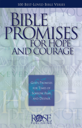 Rose Publishing - Bible Promises for Hope and Courage: Gods Promises for Times of Sorrow, Fear, and Despair