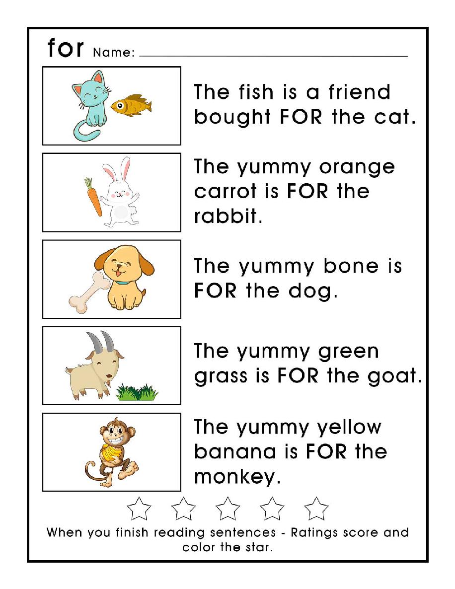 Sight Words for Kindergarten - photo 18