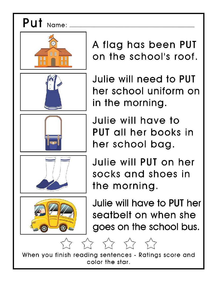 Sight Words for Kindergarten - photo 28
