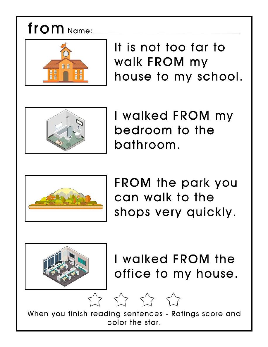 Sight Words for Kindergarten - photo 58