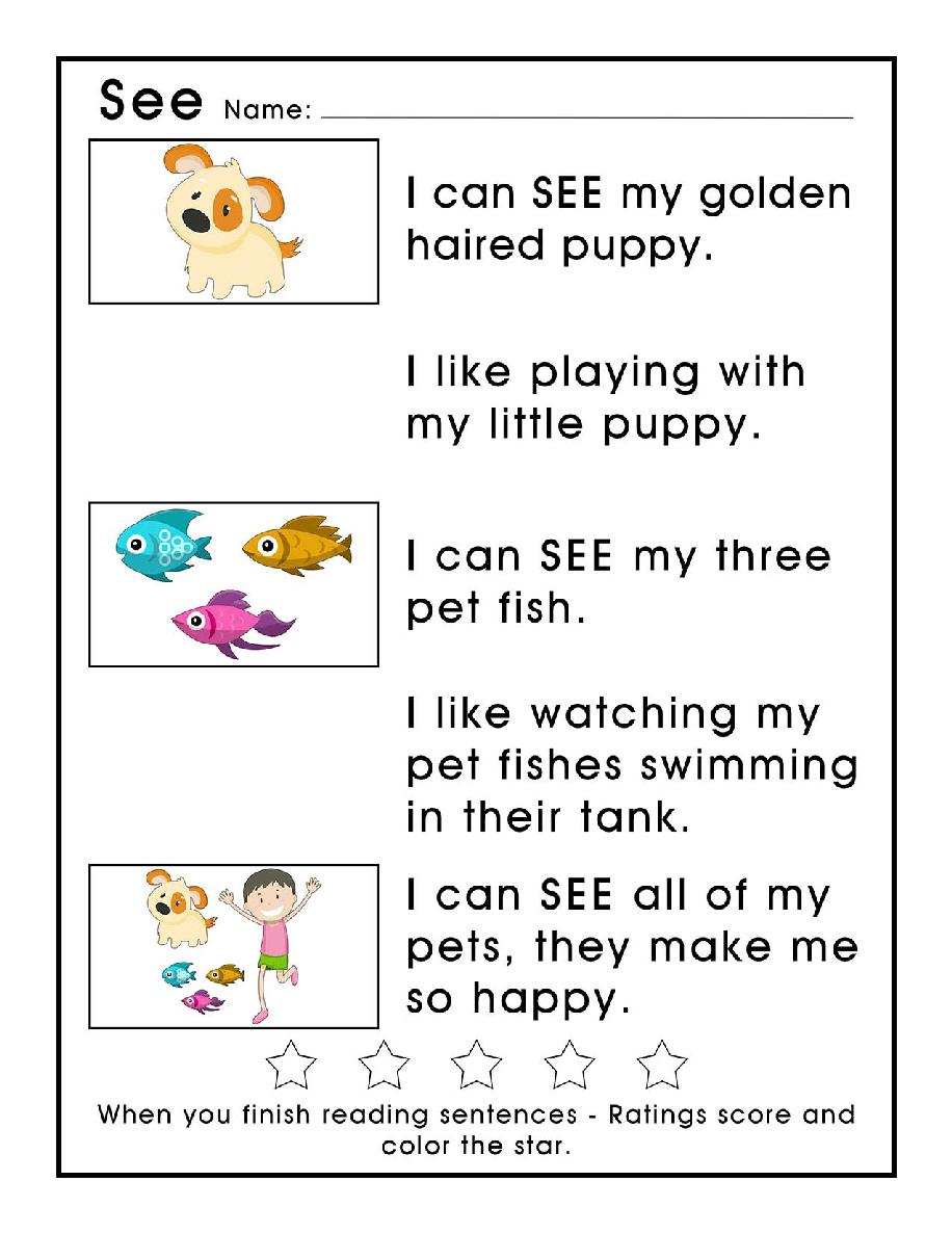 Sight Words for Kindergarten - photo 5