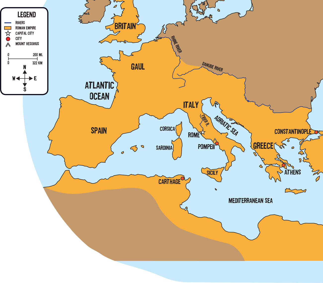 ROMAN EMPIRE BY THE NUMBERS AD 250 300 MILLION number of people in the world - photo 7