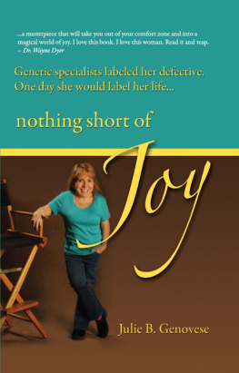 Julie Genovese - Nothing Short of Joy