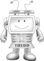 Hiya My name Thudd Best robot friend of Drewd Thudd know lotsa stuff What - photo 2