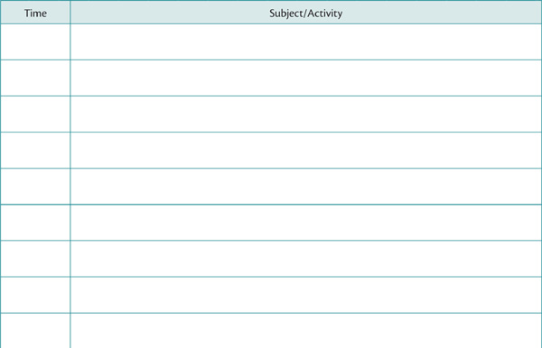 Weekly Schedule Overview of the Year - photo 6