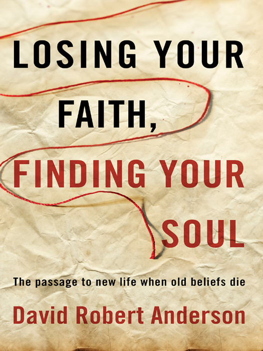 Praise for Losing Your Faith Finding Your Soul David Andersons profound and - photo 1