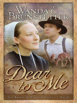 Wanda E. Brunstetter - Dear to me