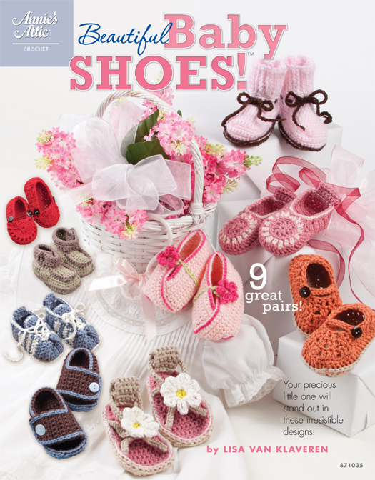 CROCHET Beautiful Baby SHOES TM great pairs Your precious little one - photo 1