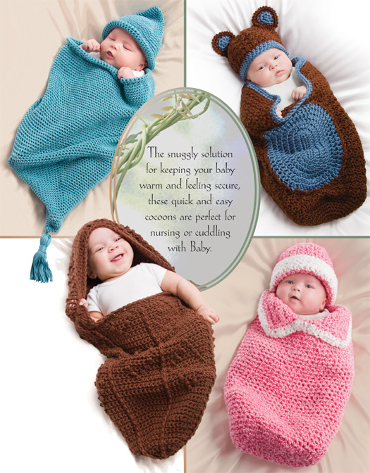 CROCHET Cuddle Cocoons TM by SANDY POWERS cuddly cute cocoons and - photo 2