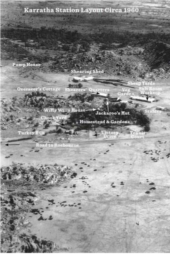 Karratha Station Layout Circa 1960 Published in Australia by Sid Harta - photo 2