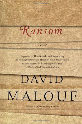 David Malouf Ransom