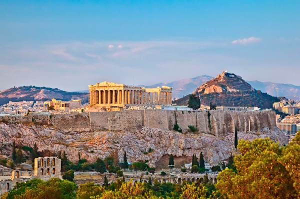 The ruins of the Parthenon still overlook modern Athens From something as - photo 9