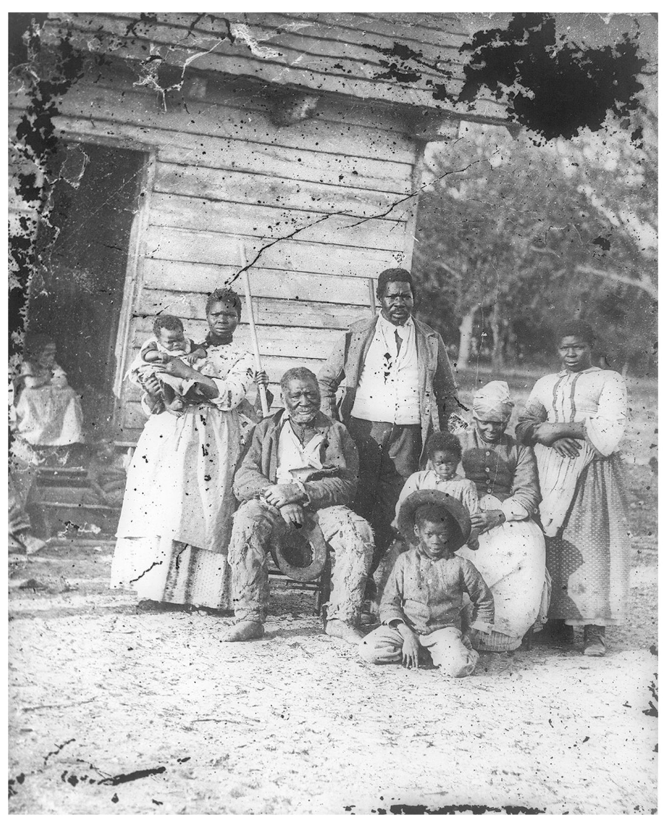 Five generations of this family were photographed together outside a cabin on - photo 10