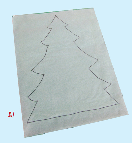 1 Use the tracing paper to transfer the pattern from to the green construction - photo 4